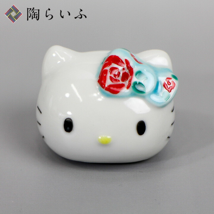 楽天市場】九谷焼 ×ハローキティ テーブルフィギュア（箸置