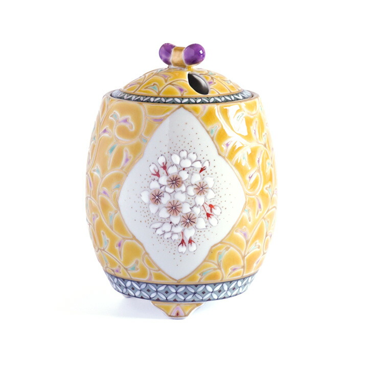 後上俊香　菓子鉢　桜　九谷焼 楽天市場】＼最大7％OFF《BLACK FRIDAY》／九谷焼 香炉 桜小紋 ［後上