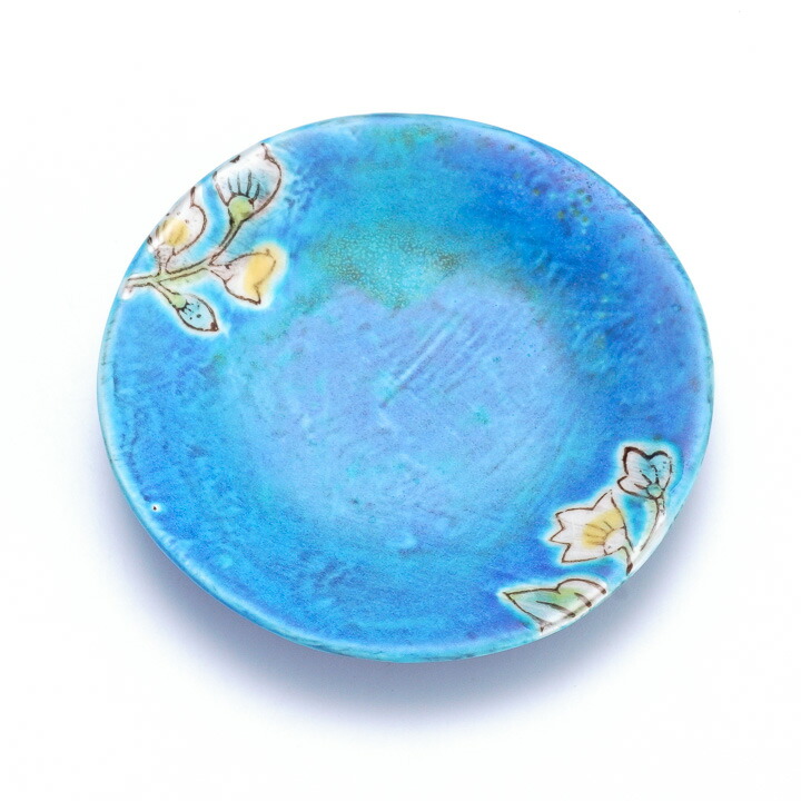 楽天市場】九谷青窯 横井佳乃 色絵八重花 六角小鉢 / 九谷 和食器