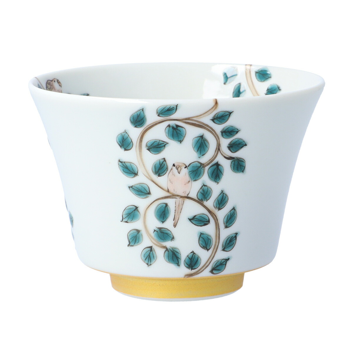 楽天市場】九谷焼 7寸リム皿 唐草インコ 【アキクサインコ】 / 山浦