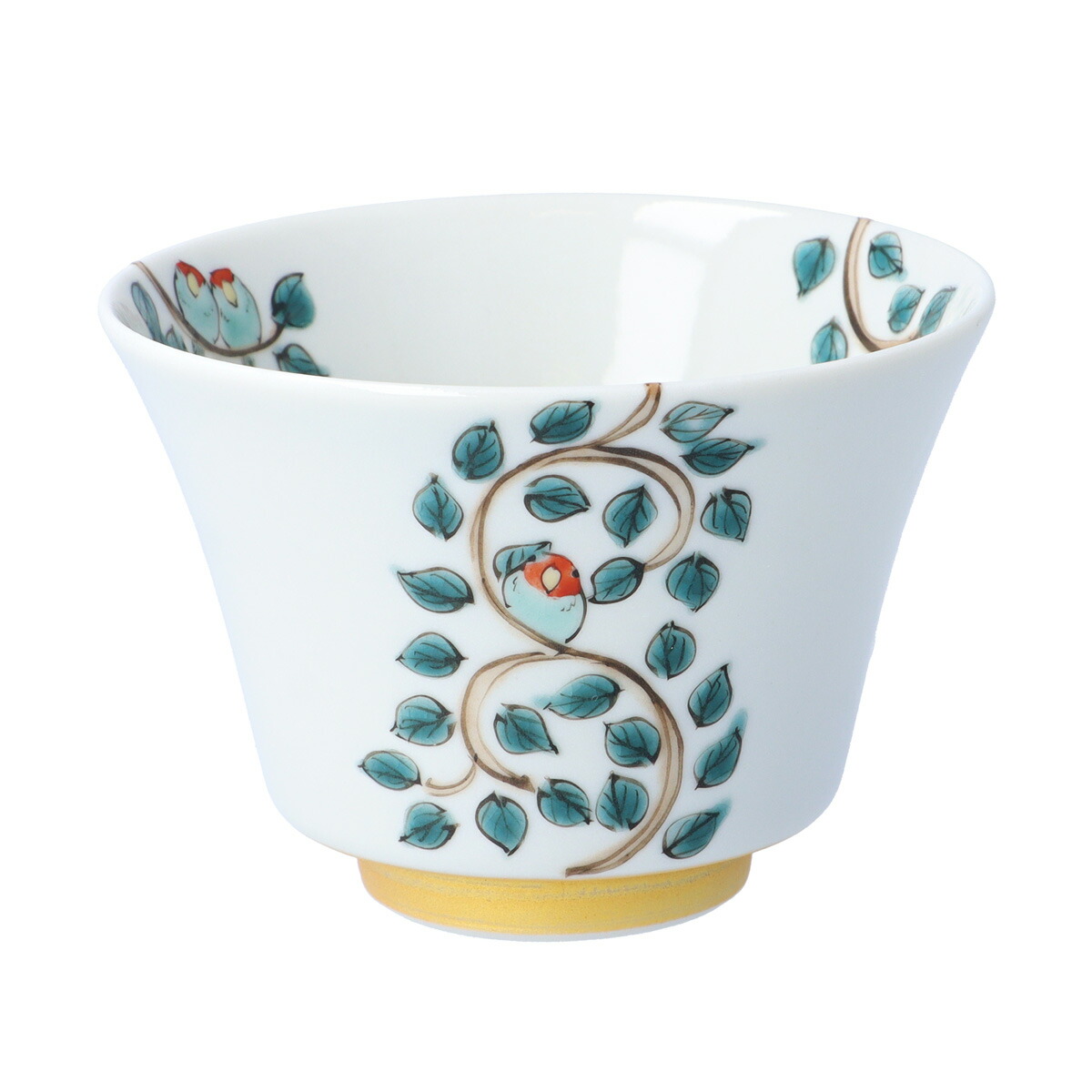 楽天市場】九谷焼 7寸リム皿 唐草インコ 【オカメインコ】 / 山浦早織