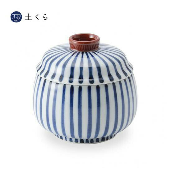 信楽焼　手描十草蒸し碗五客揃 38rk11.jpg