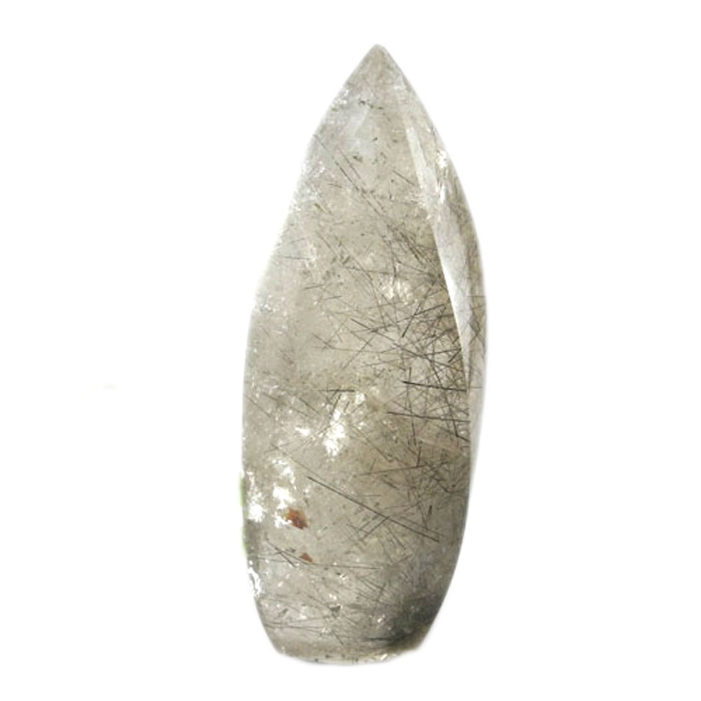 【クーポンで10%OFF】ブラックルチル 針トルマリン入り 水晶 10月 誕生石 HTR-76