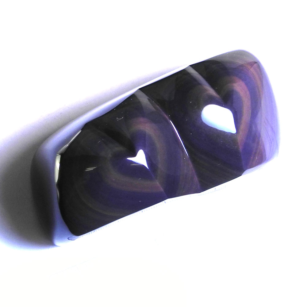 楽天市場】レインボーオブシディアン タンブル メキシコ産 天然石