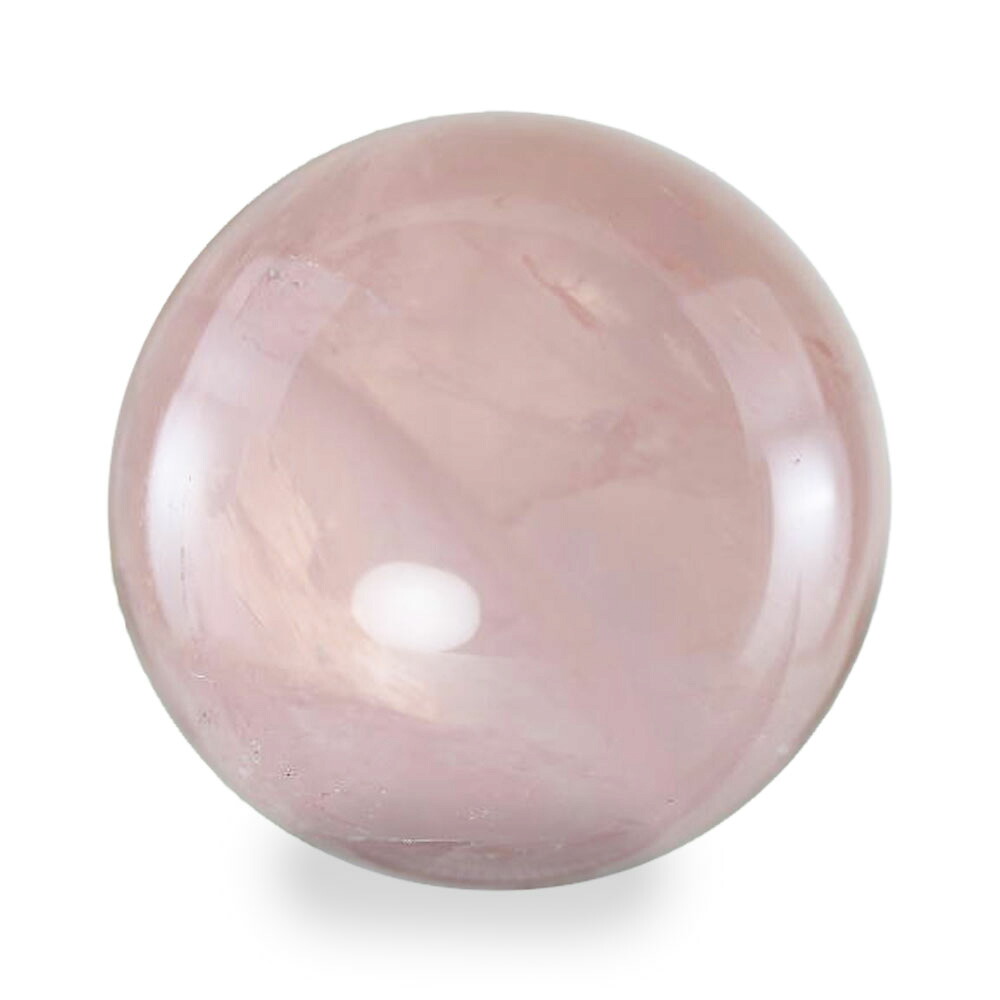 【クーポンで10%OFF】ディープローズクォーツ スフィア 丸玉 ボール 産地 ブラジル Rose Quartz 紅水晶 紅石英 薔薇石英 アフロディーテ 天然石 鉱物 1点もの 現品撮影 RQ-38