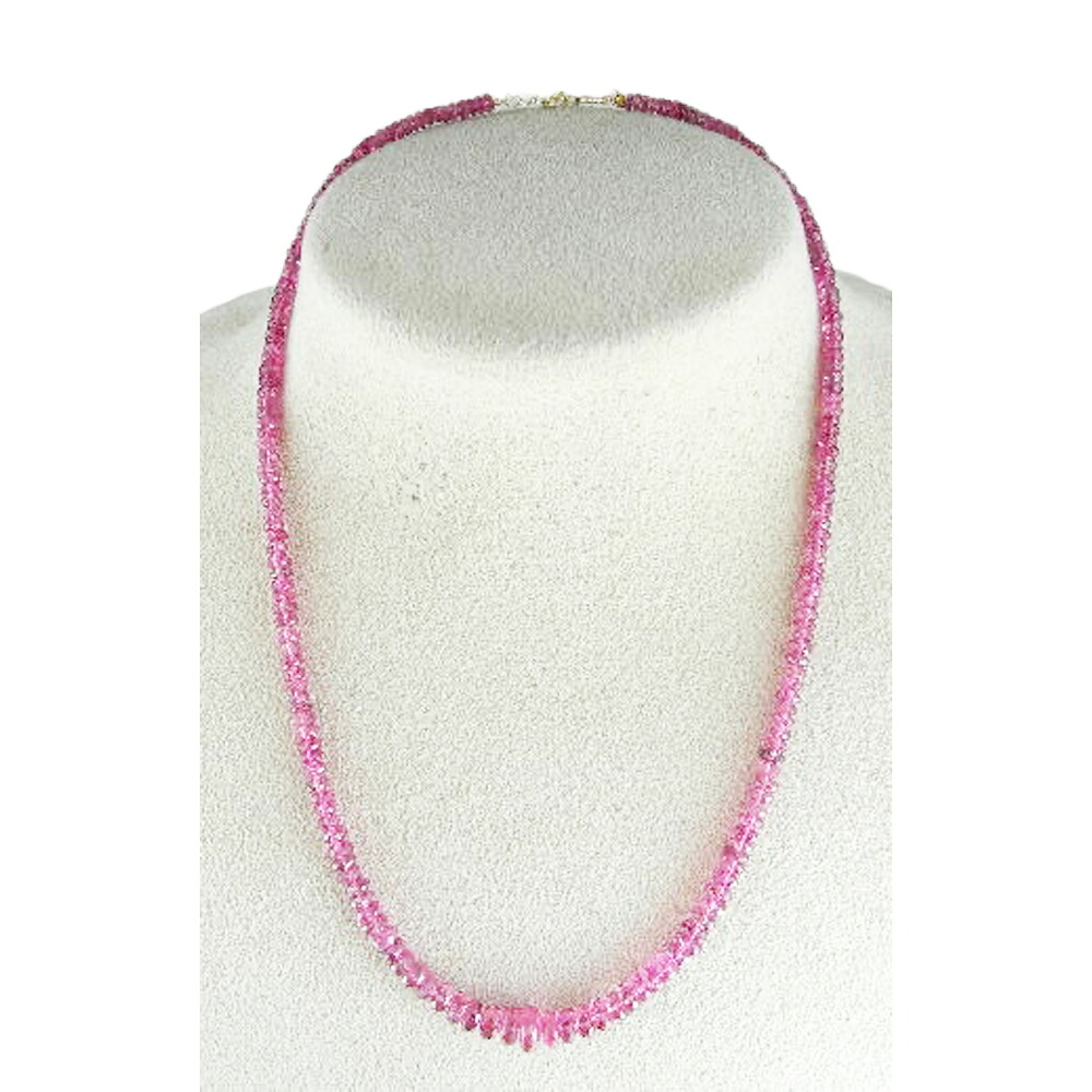 【クーポンで10%OFF】ルベライトトルマリン ネックレス 金具 イエローゴールド K10 10月 誕生石 RN-21