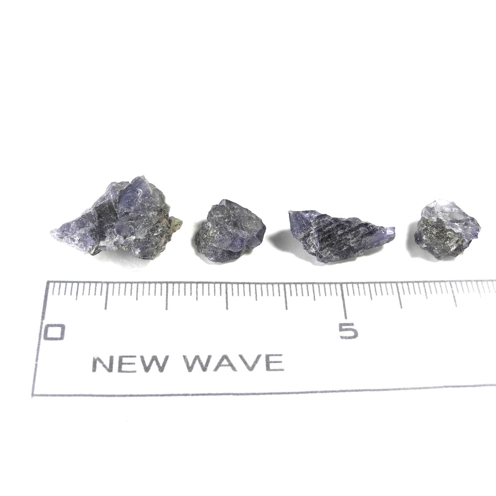 楽天市場 よりどり10 Off アイオライト 宝石質 原石 4個セット 産地 タンザニア Iolite 菫青石 Cordierite コーディエライト 天然石 鉱物 1点もの 現品撮影 Io 11 トルマリン専門店ニューウェーブ