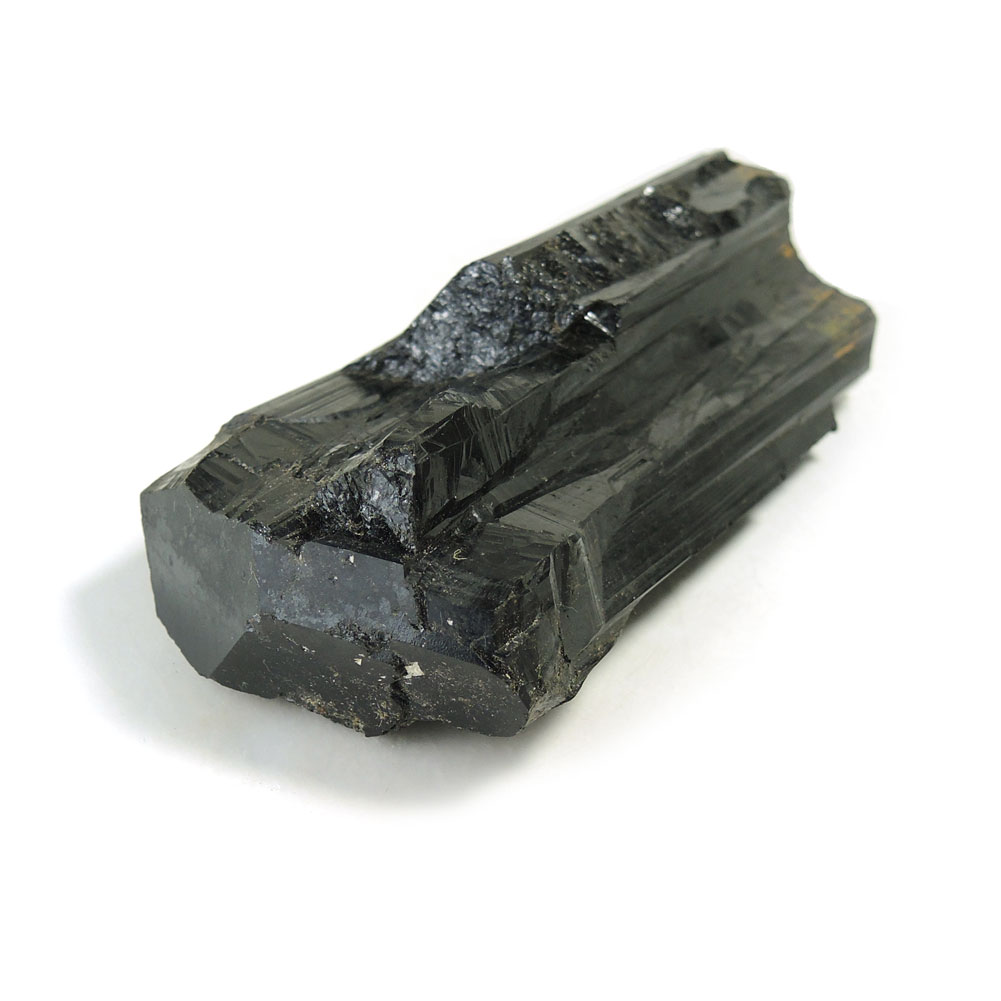 【クーポンで10%OFF】ブラックトルマリン 頭部結晶つき 柱状結晶 原石 産地 ブラジル black tourmaline 電気石 ショール 天然石 鉱物 1点もの 現品撮影 DBT-291