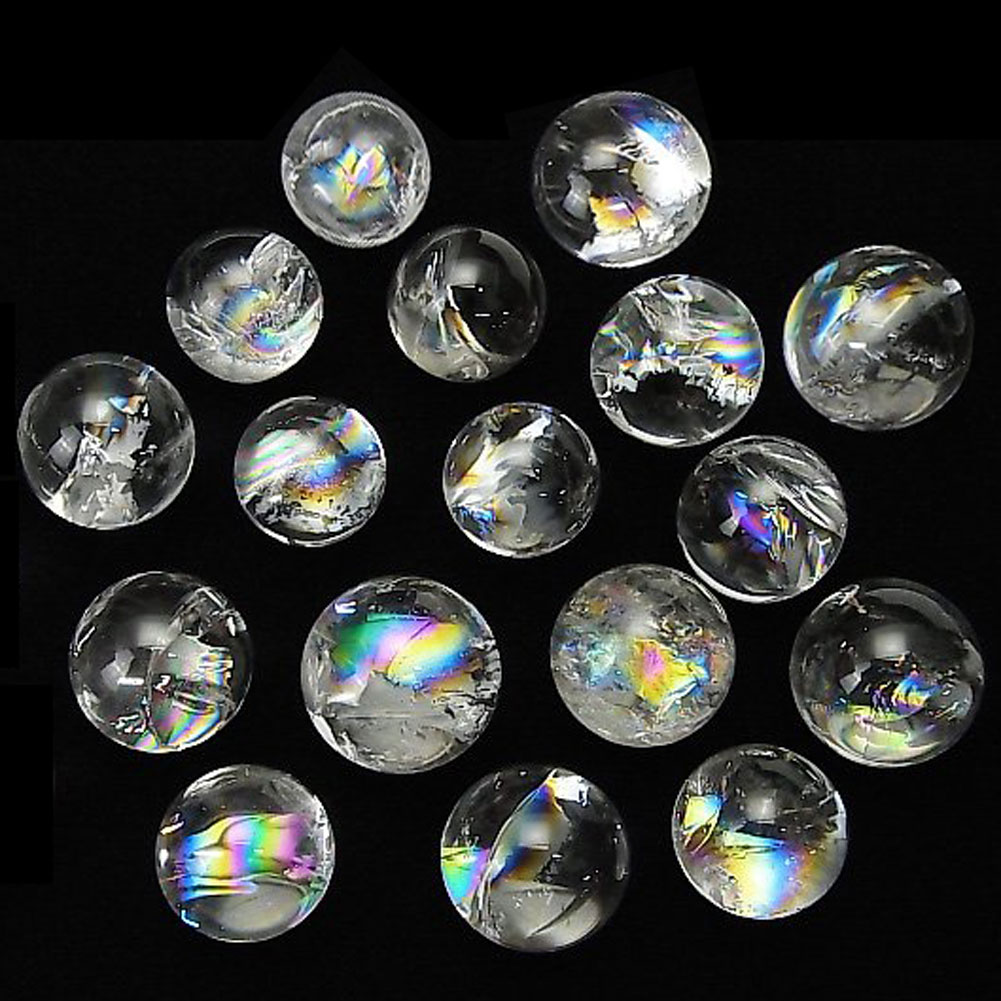 楽天市場】アイリスクォーツ ミニ スフィア 虹 水晶 18mmから20mm 1個