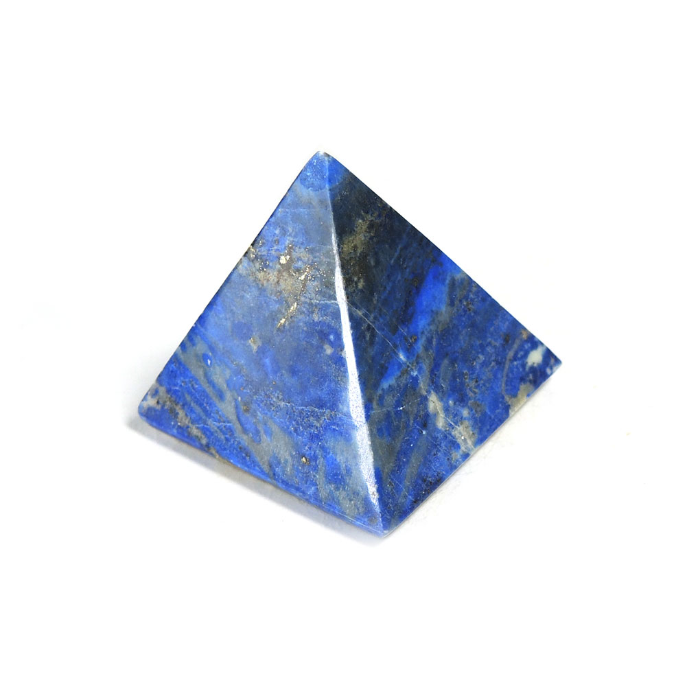 【クーポンで10%OFF】ラピスラズリ ピラミッド アフガニスタン lapis lazuli 瑠璃 12月 誕生石 天然石 鉱物 1点もの 現品撮影 RPP-122