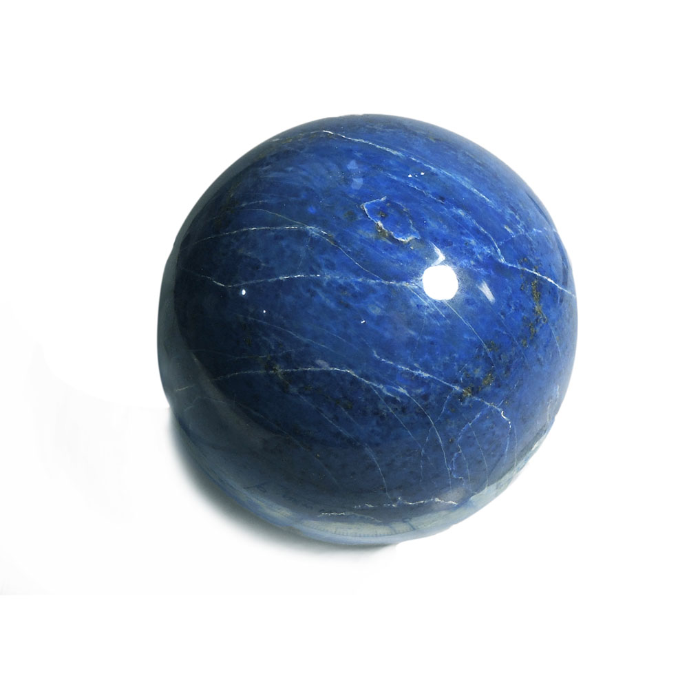 【クーポンで10%OFF】ラピスラズリ スフィア 丸玉 ボール アフガニスタン lapis lazuli 瑠璃 12月 誕生石 天然石 鉱物 1点もの 現品撮影 RABA-239