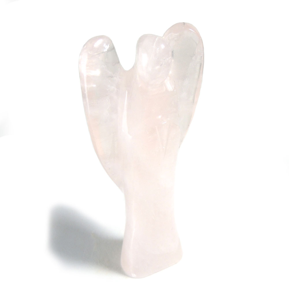 【クーポンで10%OFF】ローズクォーツ エンジェル Rose Quartz 紅水晶 紅石英 薔薇石英 アフロディーテ 天然石 鉱物 1点もの 現品撮影 RQAN-28 14,440円