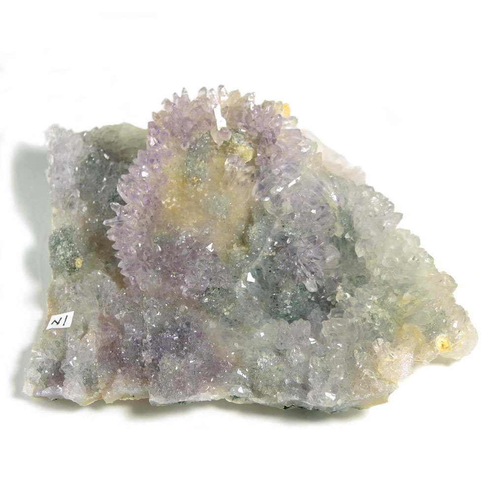 【クーポンで10%OFF】フラワーアメジスト 原石 産地 ブラジル Amethyst アメシスト 紫水晶 2月 誕生石 天然石 鉱物 1点もの 現品撮影 AME-60｜トルマリン専門店ニューウェーブ