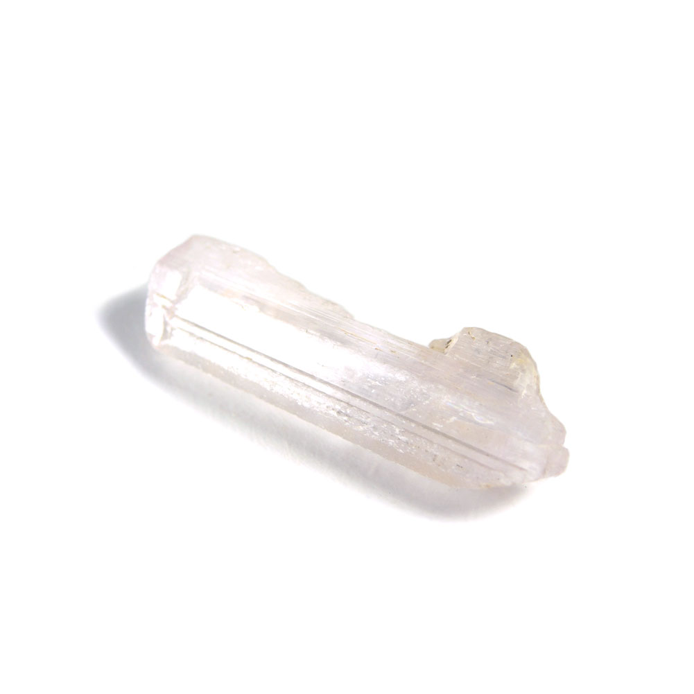 【クーポンで10%OFF】クンツァイト 原石 産地 ブラジル Kunzite リシア輝石 カリフォルニアアイリス 愛の石 天然石 鉱物 1点もの 現品撮影 QNZ-81