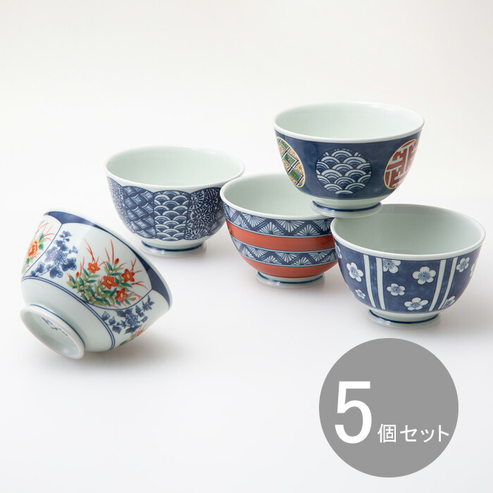 楽天市場】波佐見焼 古染紋 手描き多用丼ペア Φ15×高さ7.5cm 625ml