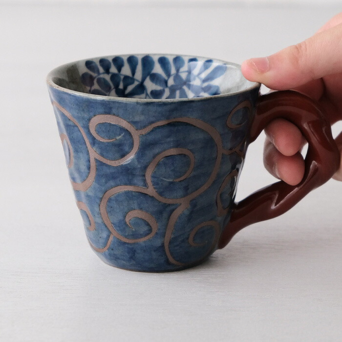 マグカップ 金唐草