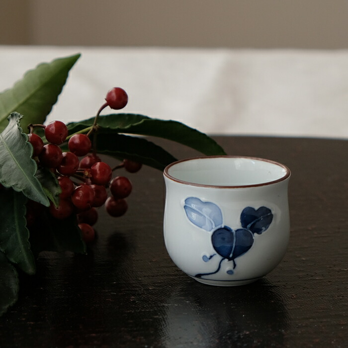 楽天市場】波佐見焼 西花 盃 とくさ はさみ焼 十草 木賊 おちょこ