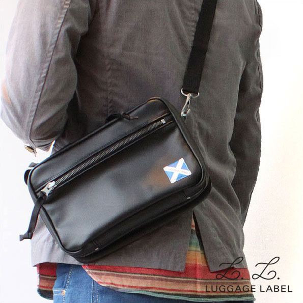 楽天市場 楽天カードで12倍 二年保証 吉田カバン ラゲッジレーベル ニューライナー 24cm ショルダ New Liner 960 吉田かばん ブラック 正規品 プレゼント カバンの店 東西南北屋