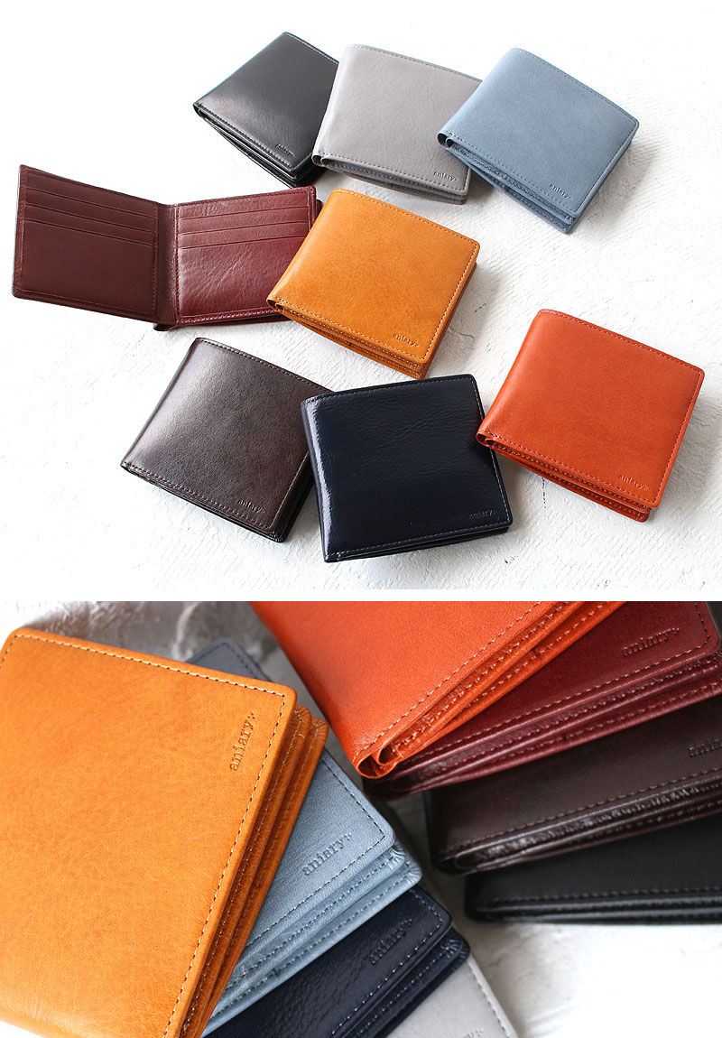 楽天市場 最大23倍 4 15 Wエントリー Rカード Aniary アニアリ 財布 アニアリー 二つ折り財布 アンティークレザー 01 000 レディース メンズ 小物 レザー 本革 正規品 プレゼント カバンの店 東西南北屋