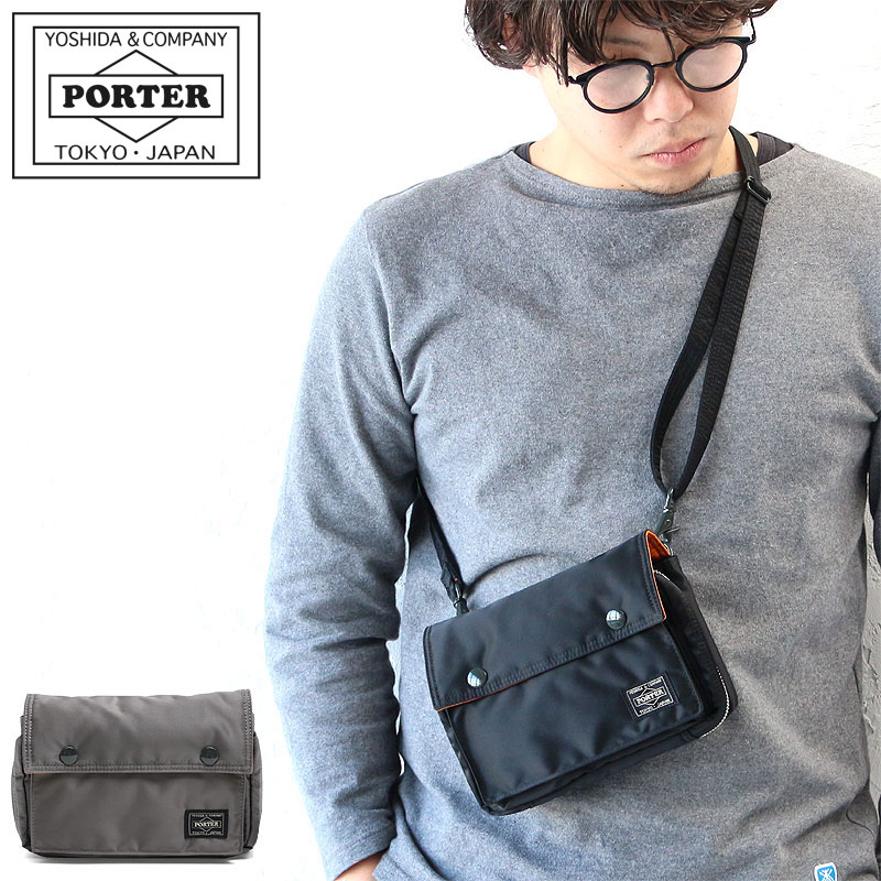 楽天市場 楽天カードで12倍 一年保証 吉田カバン ポーター タンカー ショルダーバッグ Porter Tanker Shoulder Bag 622 吉田かばん お財布ショルダー ショルダーウォレット あす楽対応 正規品 プレゼント カバンの店 東西南北屋