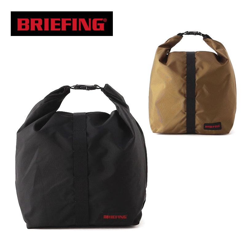 BRIEFING ブリーフィング ブラック カモ柄S BRIEFING ブリーフィング ボール ポーチ [ウッドランドカモ