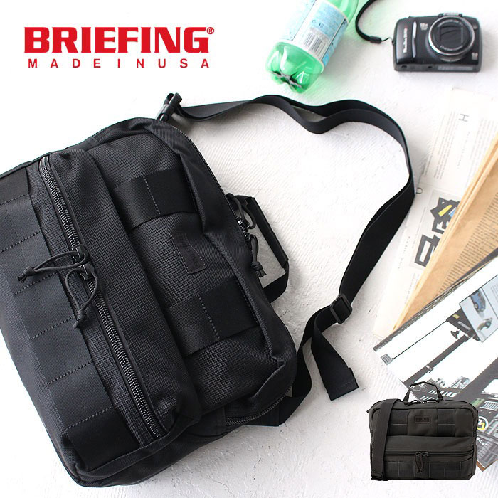 超大特価 最大5倍 4 火 エントリー Rカード ブリーフィング バッグ ショルダーバッグ ショルダー 斜めがけ Briefing Delta Slasher M デルタ バリスティックナイロン メンズ レディース ブランド Bra211l11 カバンの店 東西南北屋 手数料 安い