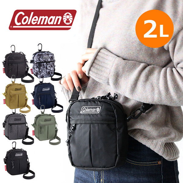 楽天市場 楽天カードで3倍 コールマン ショルダーポーチ キューブ ミニ ポーチ ウォーカー Coleman Walker Cube メンズ レディース アウトドア プレゼント カバンの店 東西南北屋