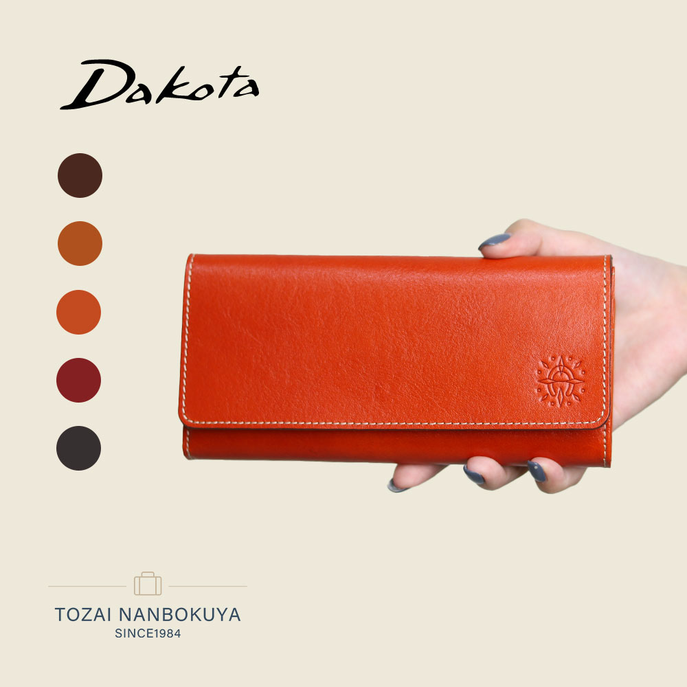 Dakota　未使用長財布 Dakota 最大P+16% ダコタ 長財布 レディース L字ファスナー 本革