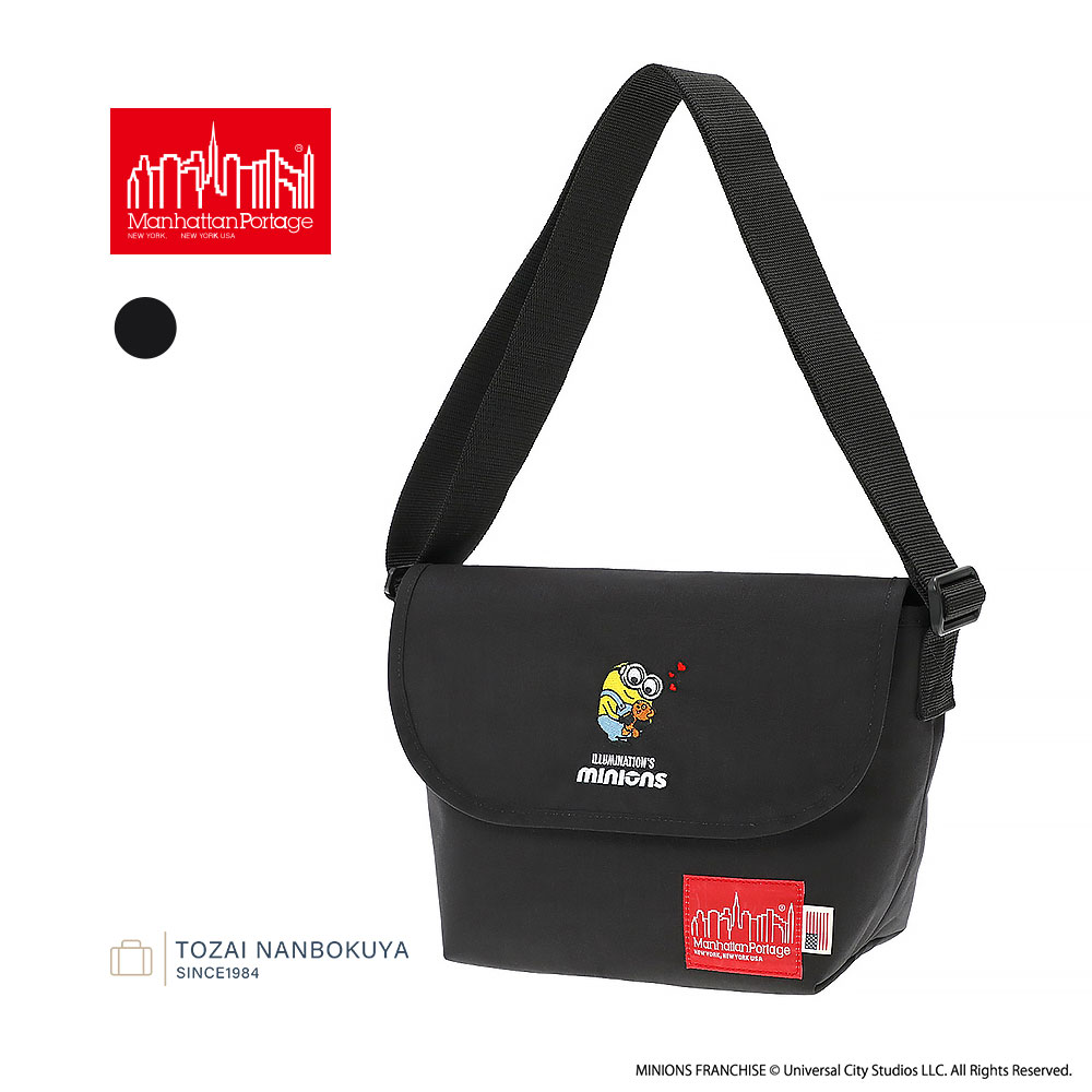 【4/9迄エントリーで19倍確定】Manhattan Portage マンハッタンポーテージ MINIONS ミニオンズ メッセンジャーバッグ mp05jrbpdmgmnos ショルダーバッグ ユニセックス レディース メンズ B5 コンパクト 軽量 マグネット開閉
