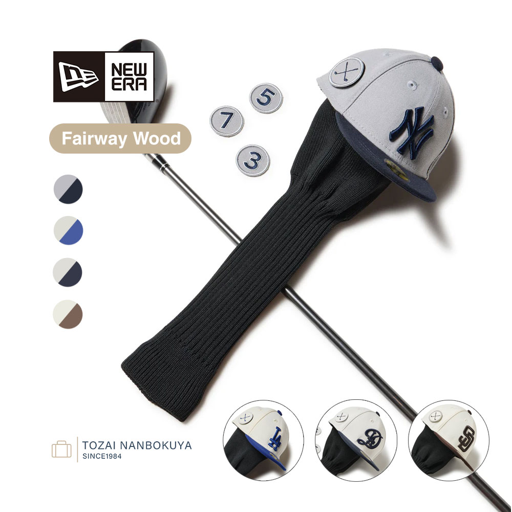 【4/9迄エントリーで11倍確定】NEW ERA ニューエラ GOLF ゴルフ FAIRWAY WOOD COVER フェアウェイウッドカバー MLB ヘッドカバー フェアウェイウッド用 FW fwcover-mlb ユニセックス レディース メンズ オールシーズン 200cc対応