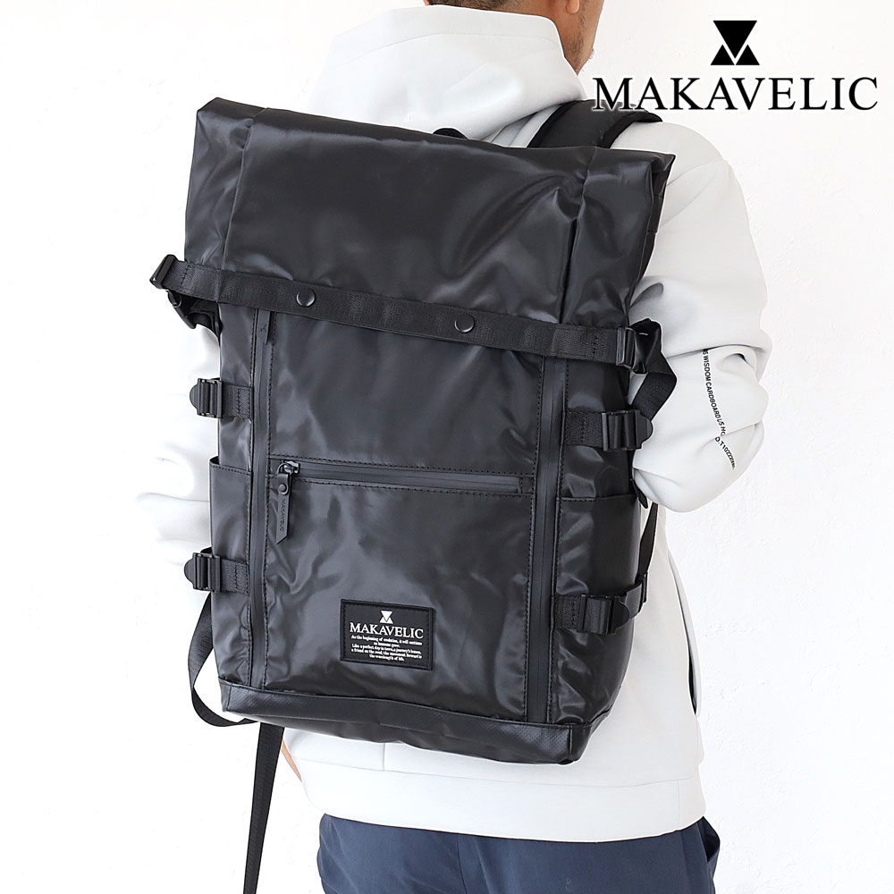 【7/25迄エントリーで19倍確定】MAKAVELIC バックパック リュック マキャベリック 鞄 正規品 ビジネス ブランド メンズ 男性 出勤 通勤 社会人 新生活 アウトドア 旅行 おしゃれ カジュアル シンプル デザイン ギフト プレゼント 3107-10125｜カバンの店　東西南北屋