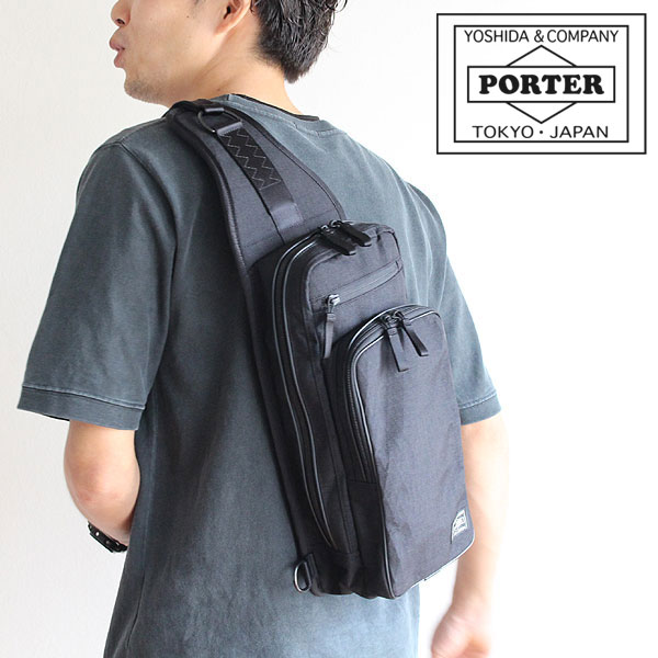 ポーター ハイブリッ�
2000
� スリングショルダーバッグ 737-17804 吉田カバン ビジネス メンズ PORTER