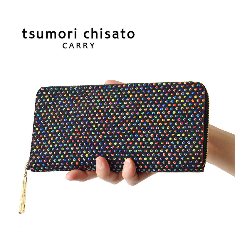 楽天市場 楽天カードで12倍 ツモリチサト 財布 長財布 Tsumori Chisato イリュージョン 57226 ツモリチサト キャリー Carry レディース ブランド 革 皮 ラウンドファスナー レザー 正規品 ギフト プレゼント ドット クリスマス カバンの店 東西南北屋