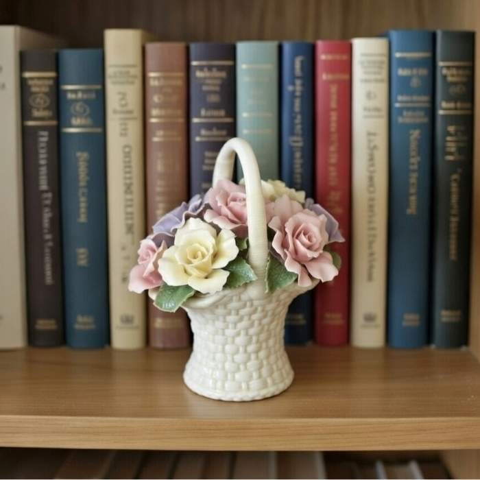 楽天市場】リヤドロ フラワーベース 花 ピンク 花器 花瓶 置物