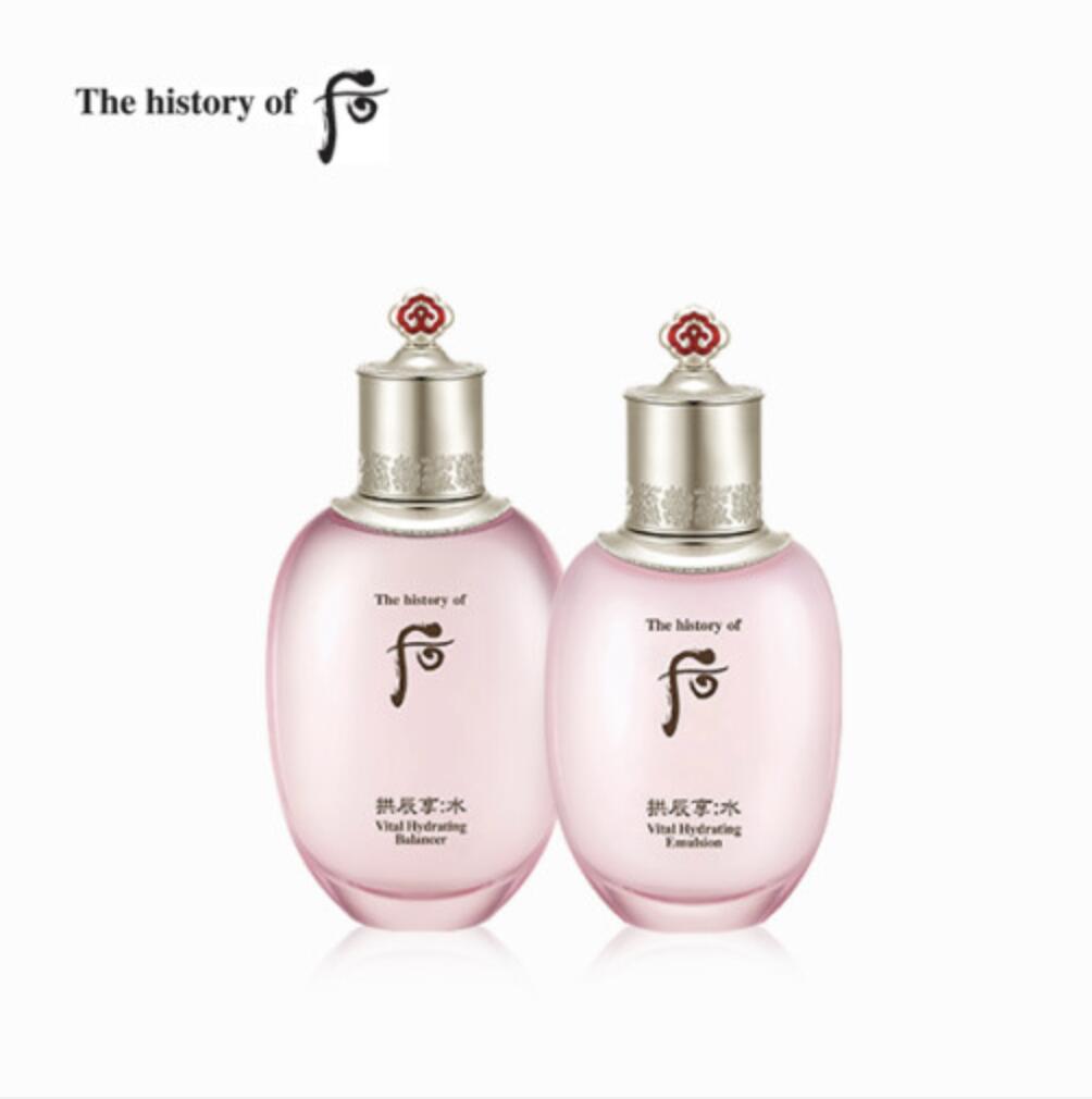 【WHOO】【貨物輸送無料】ドフー 拱辰享（コンジンヒャン) 水軟（スヨン） バランサー 150ml＋乳状液書き割り110ml 美肌 韓国コスメ 韓方 弾力性 書き割り