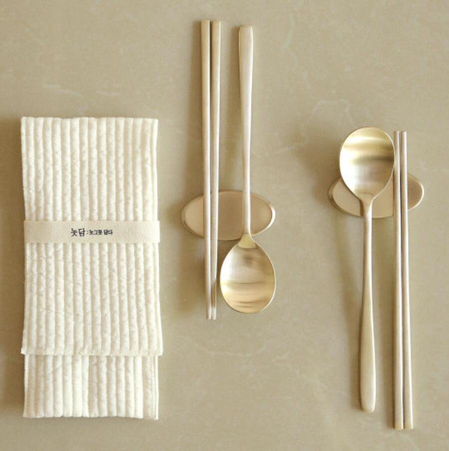 楽天市場】韓国真鍮器スプーン＆箸セット(無形文化財/五父子) : 仁寺洞