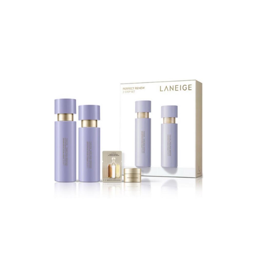 【LANEIGE】【貨物輸送無料】パーフェクトリニュースリーエックスツーステップ2点書き割り