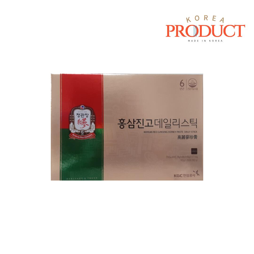 【正官庄】【貨物輸送無料】紅参珍膏（10ml X 20包）6年根 高麗人蔘 韓国思わしい食料雑貨類│紅参 6年根 高麗人蔘 朝鮮人蔘 紅蔘サプリ 加えること 思わしい ねばり強さ 自分自身へのご褒奨金 あいさつ回り 差し上げ物