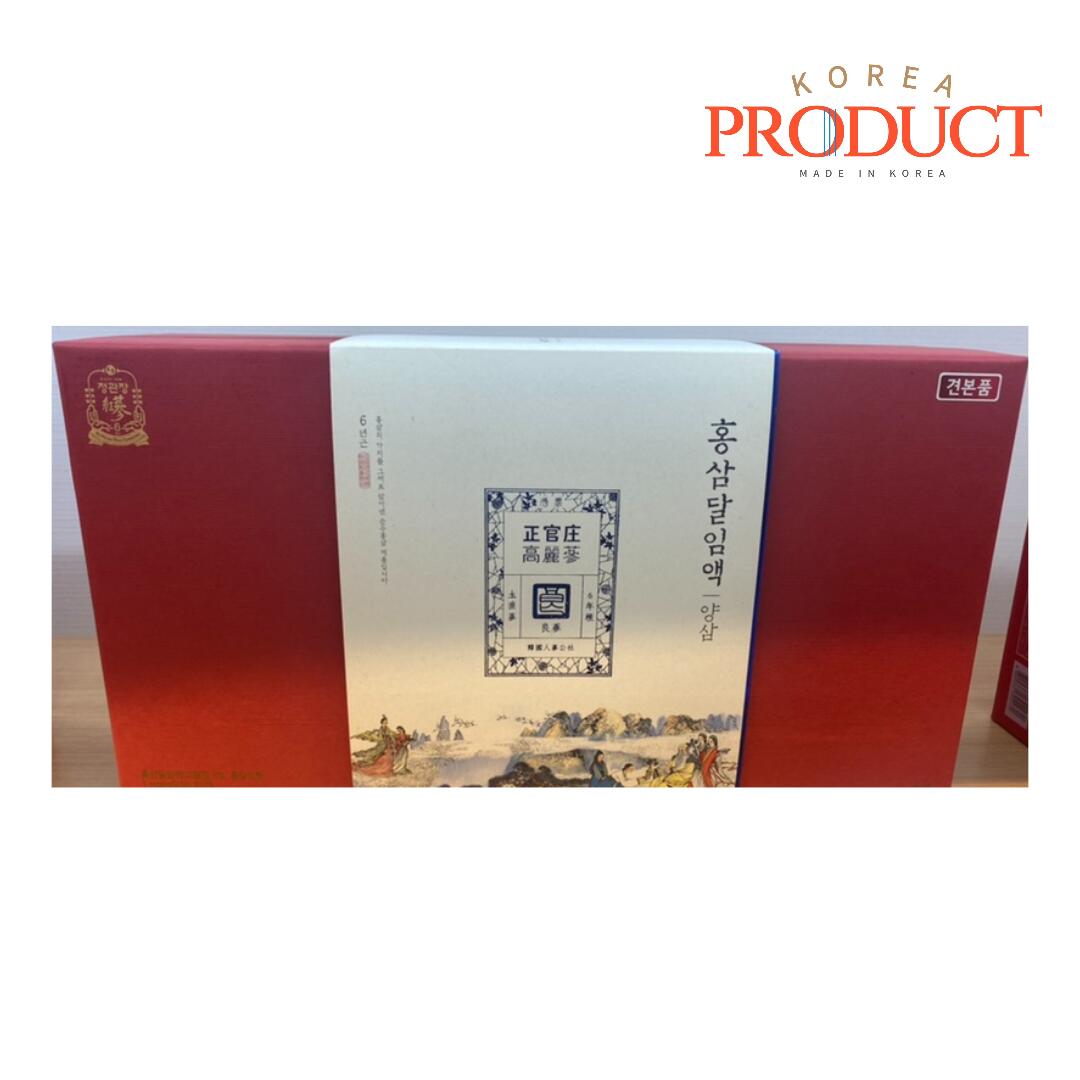 【正官庄】【送料無料】紅参煎液 節参 90ml×30包 韓国高麗人参 健康食品 免疫力