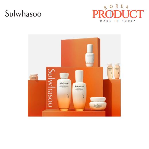 【Sulwhasoo】【雪花秀】【送料無料】弾力 3種 セット(子音数150ml+子音乳液+125ml+弾力クリーム50ml) [メーカーの都合により、セット内容が変更になる場合がございます]