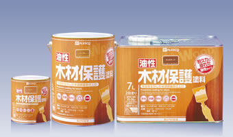 油性白木防御すること絵の具 【各色 7L】カンペハピオ