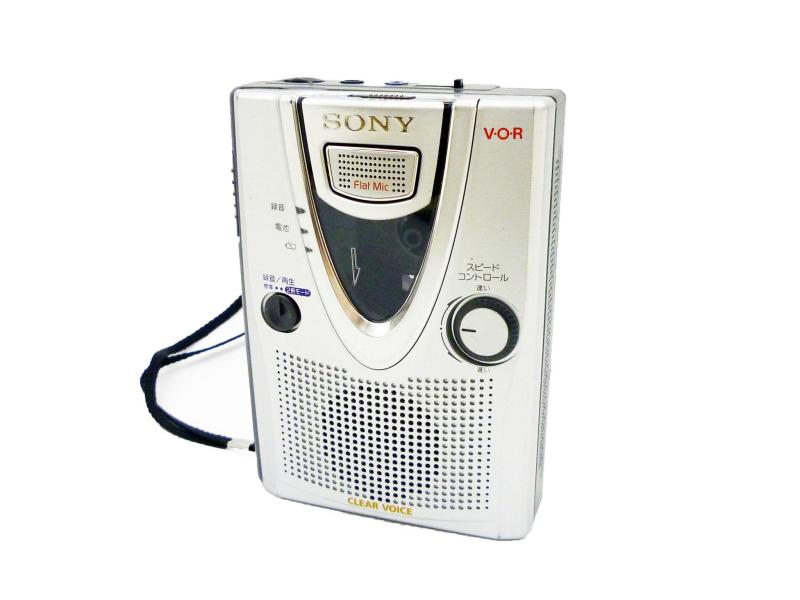楽天市場】【中古】（非常に良い）SONY カセットコーダー TCM
