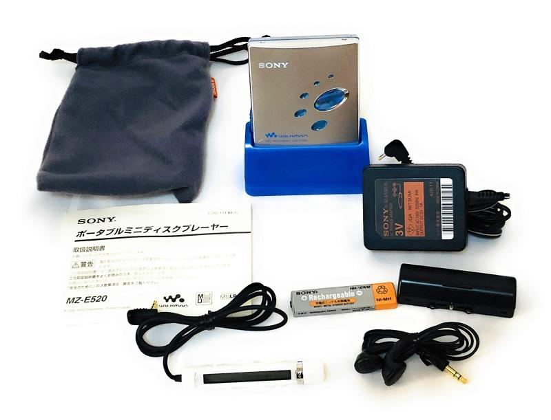 楽天市場】【中古】 ソニー MDウォークマン シルバー MZ-E520 S : ベア