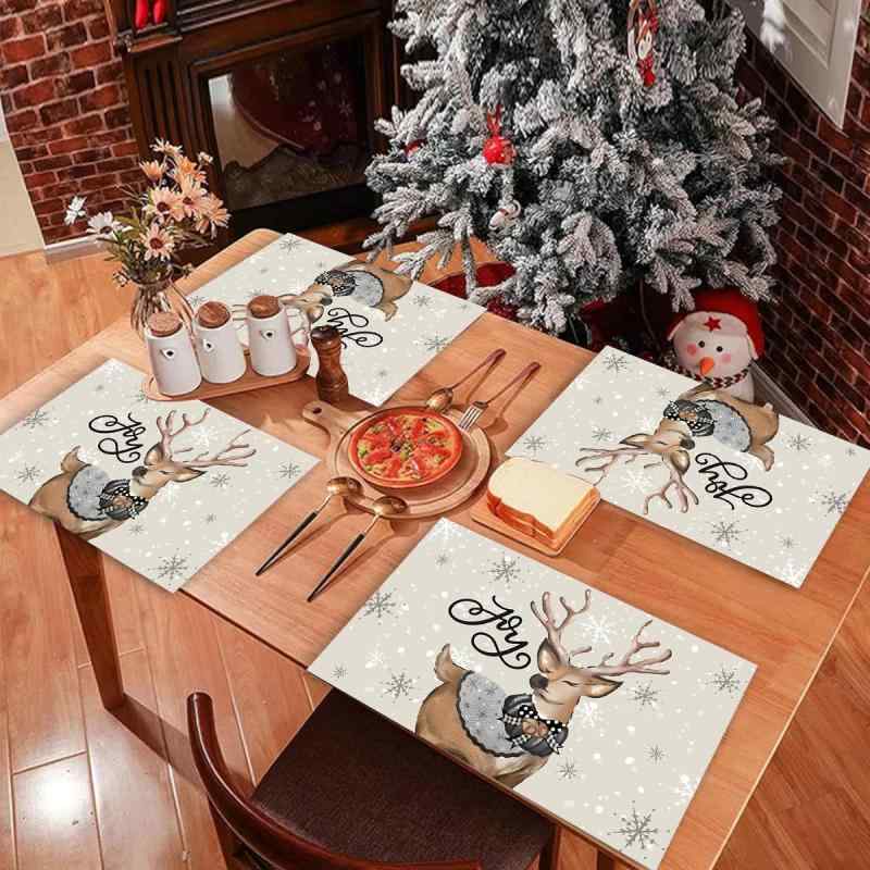 【新品未使用】ウィリアムズソノマ　ランチョンマット　激レア　希少　4枚 新品未使用】ウィリアムズソノマ ランチョンマット 激レア 希少 4枚