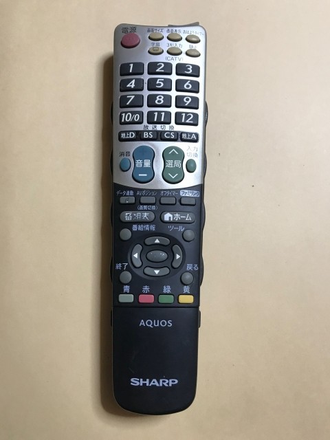 【楽天市場】【中古】【送料無料】 シャープ純正 アクオス テレビ