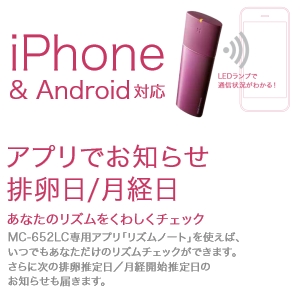 楽天市場 送料無料 オムロン Omron 婦人体温計 基礎体温計 約10秒予測検温 口中専用 Rcp Iphone Android対応 Mc 652lc Pk ピンク タウンランドc