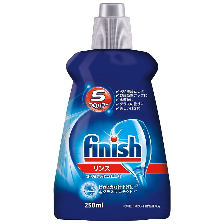 【16個まとめ買い】食器洗い機用フィニッシュリンス250ml &times;16個入り ケース販売（食器をしっかり洗浄 リンスで輝く仕上がり まとめ買いでお得）｜タウンマート 14,479円