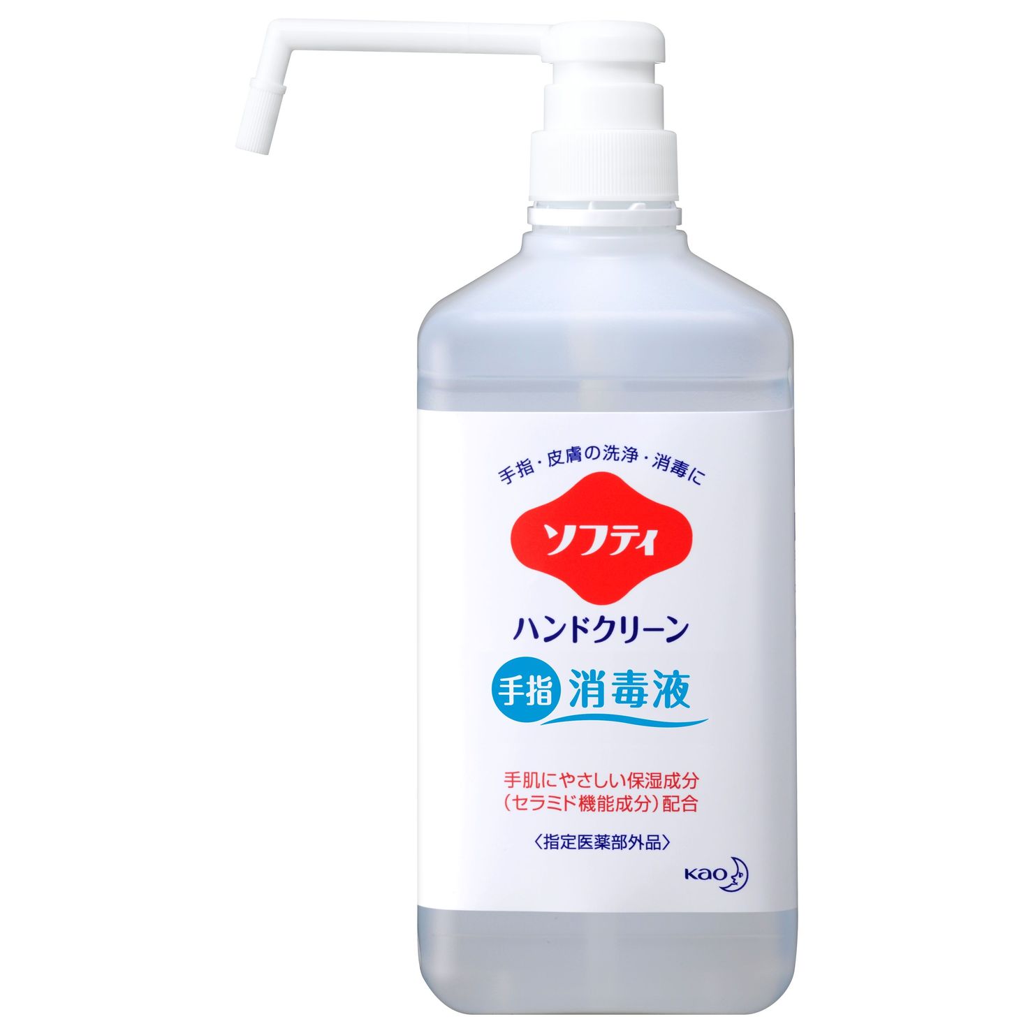 【6個まとめ買い】ソフティ ハンドクリーン手指消毒液 1L 業務用 ×6個（手指を清潔に保つ アルコール消毒で安心 まとめ買いでお得）