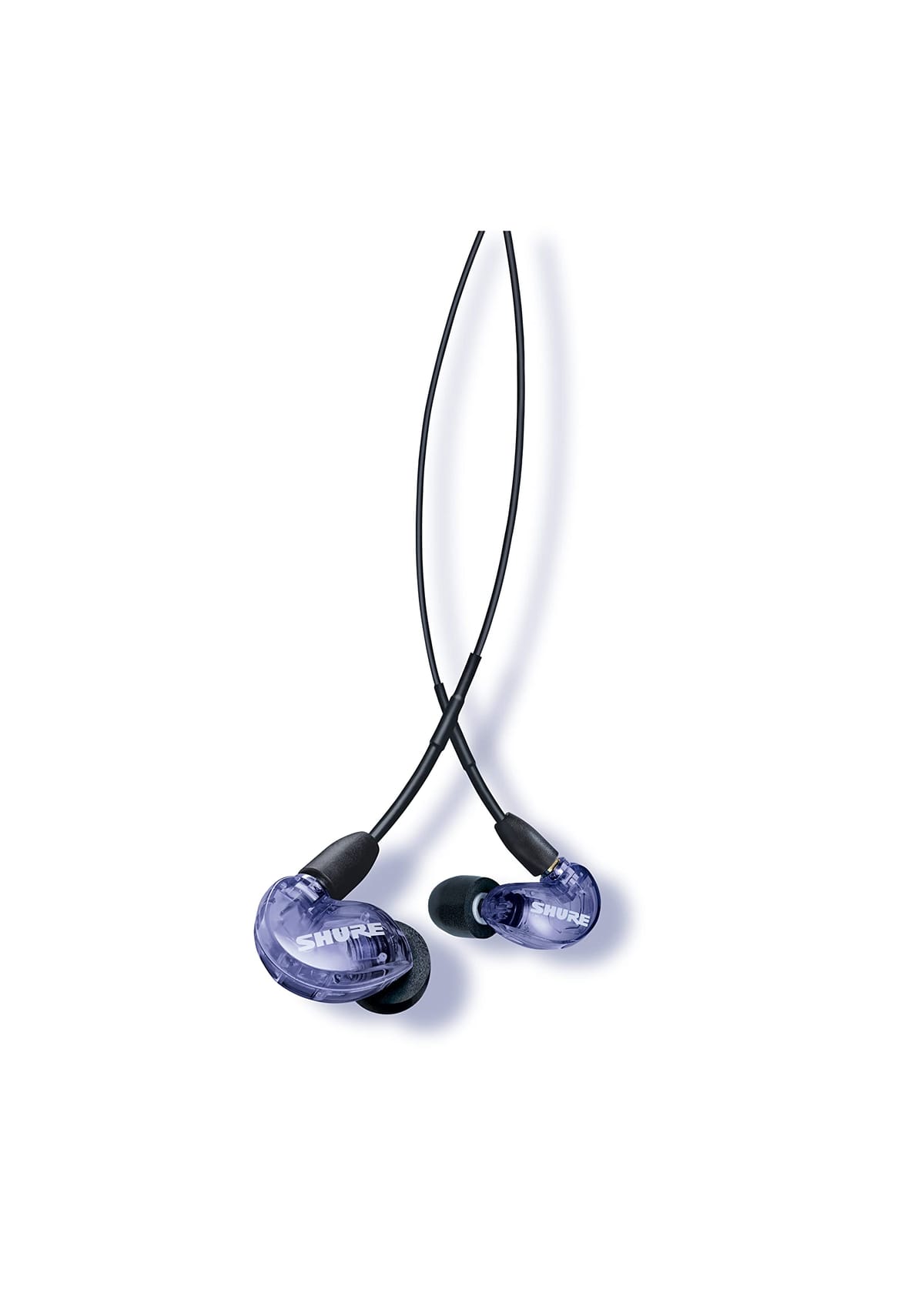 SHURE イヤ電話機 有線 SE215 SPE-A 青色 高遮音性