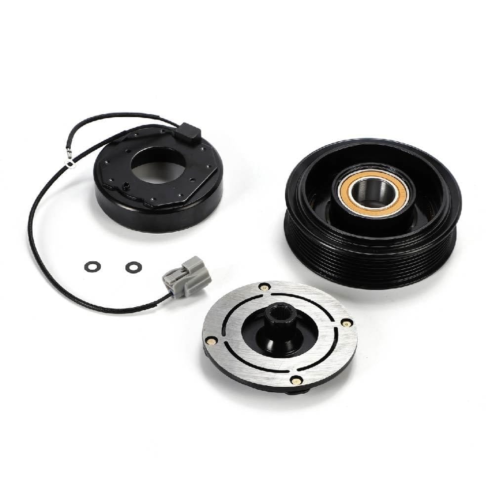 ホンダ オデッセイ RB1 RB2 適合 エアコン コンプレッサー マグネットクラッチ/プーリー/フィールドコイル ASSY 38810-RFE-003 プーリー Vベルト クラッチ Odyssey 空調 純正 交換 メンテナンス 社外品 [並行輸入品]｜おもちゃの神様